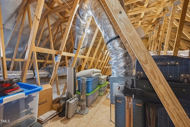 8713 Halsey Ln, Wake Forest, NC 27587 - view of attic