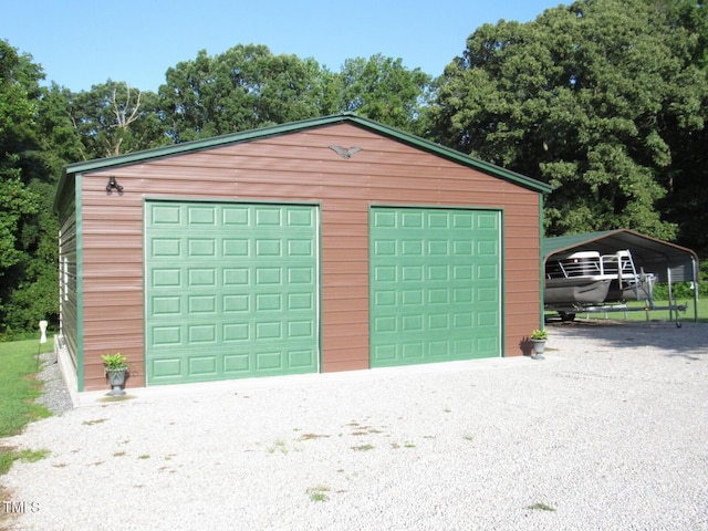 1159 Flemingtown Rd, Henderson, NC 27537 - view of detached garage