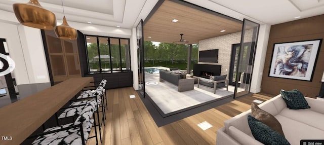 6804 Brixley Cir, Raleigh, NC 27614 - view of sunroom / solarium