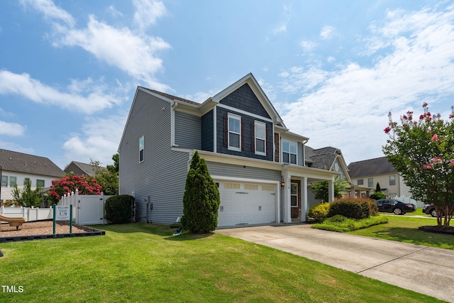 3716 Landshire View Ln, Raleigh, NC 27616 - view of front facade with a garage and driveway