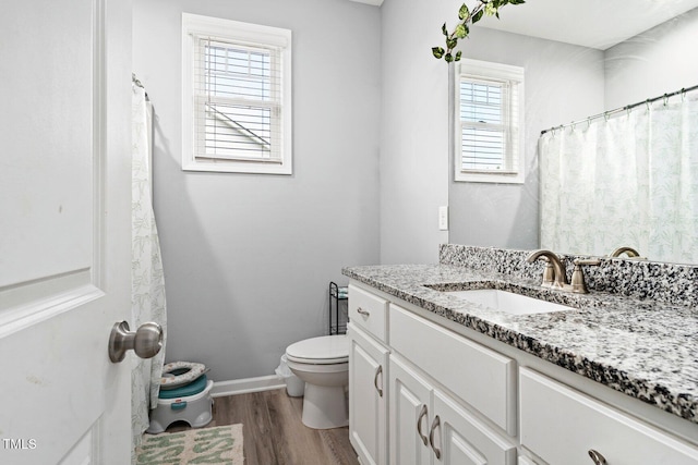 9448 S Beaver Creek Way, Middlesex, NC 27557 - full bathroom featuring wood finished floors and vanity