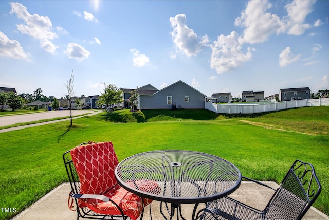3 Windchime Ct, Durham, NC 27704 - view of yard with a residential view