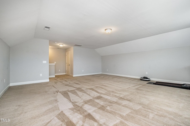 701 Laurel Spring Dr, Fuquay Varina, NC 27526 - bonus room featuring vaulted ceiling and light colored carpet