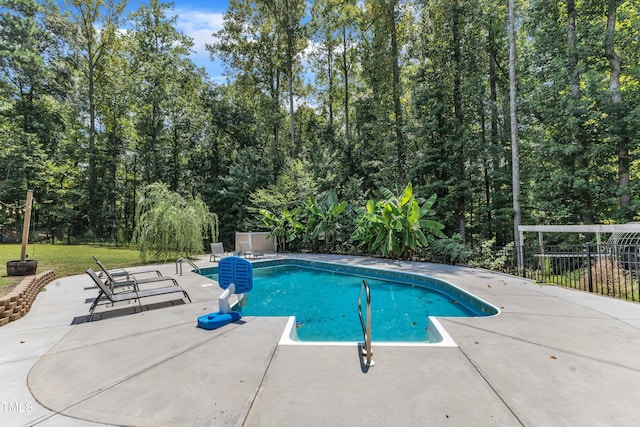 1725 River Club Way, Franklinton, NC 27525 - view of swimming pool featuring a patio area