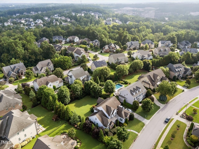 5005 Clyden Cv, Raleigh, NC 27612 - aerial perspective of suburban area