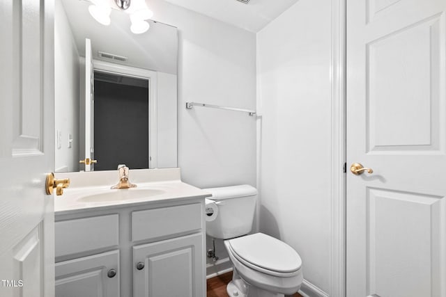 306 Kirkeenan Cir, Morrisville, NC 27560 - half bathroom featuring toilet and vanity