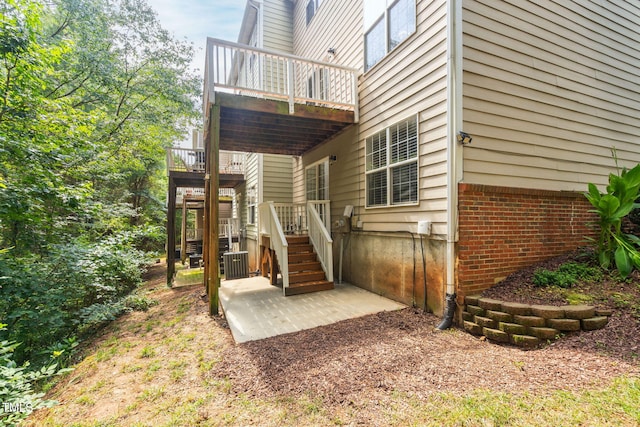 306 Kirkeenan Cir, Morrisville, NC 27560 - rear view of house with brick siding