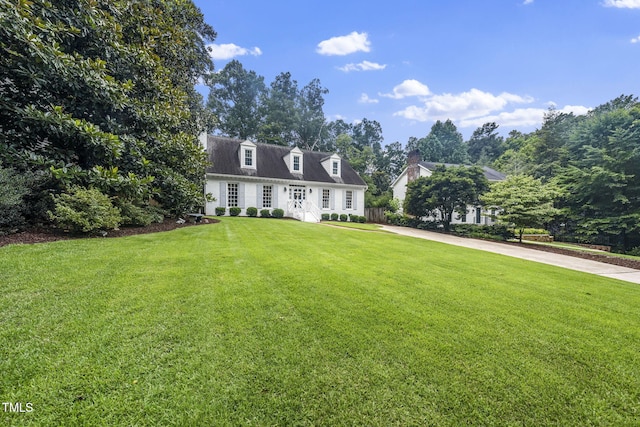 809 Blenheim Dr, Raleigh, NC 27612 - view of front of property with a front lawn