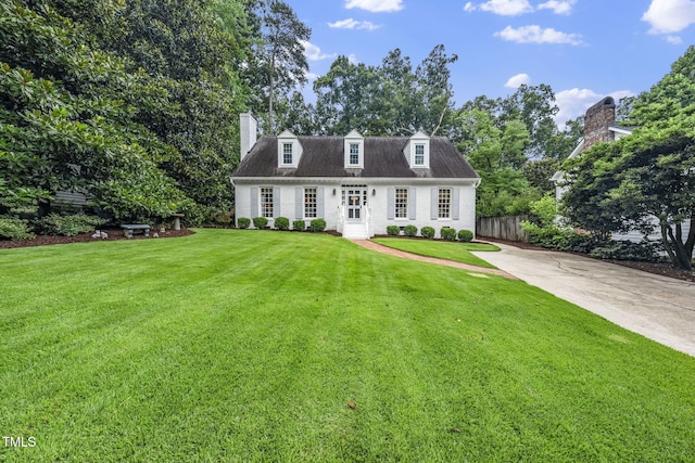 809 Blenheim Dr, Raleigh, NC 27612 - view of front of house featuring a chimney