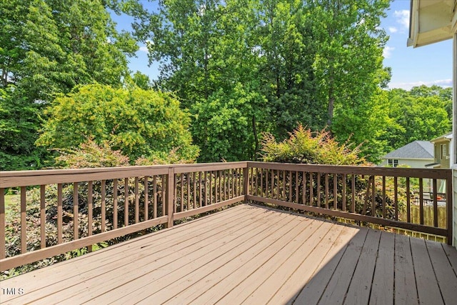 49 Brookridge Ct, Pittsboro, NC 27312 - view of wooden deck