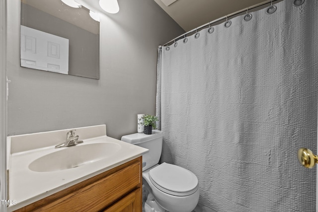 305 Justice Heights St, Apex, NC 27502 - bathroom featuring vanity and a shower with shower curtain