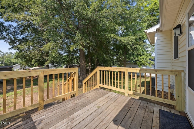 305 Justice Heights St, Apex, NC 27502 - view of deck