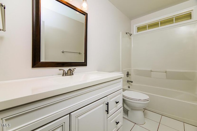 190 Hardwood Dr, Franklinton, NC 27525 - full bath with vanity, tile patterned floors, and washtub / shower combination