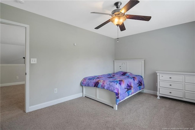 1234 Micahs Way N, Spring Lake, NC 28390 - carpeted bedroom featuring baseboards and a ceiling fan