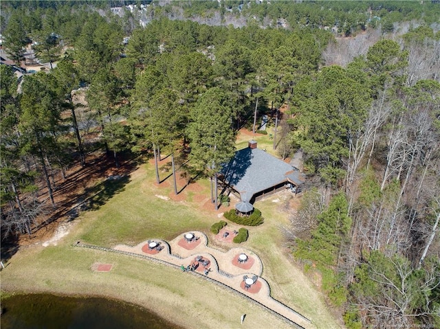 1234 Micahs Way N, Spring Lake, NC 28390 - drone / aerial view of a heavily wooded area