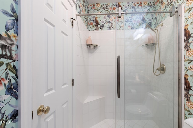 116 Northbrook Dr Unit 303, Raleigh, NC 27609 - full bath with a shower stall