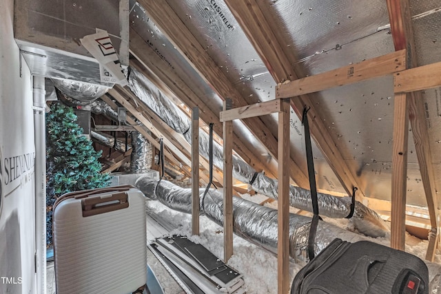 450 Cotton Mill Dr, Zebulon, NC 27597 - view of unfinished attic