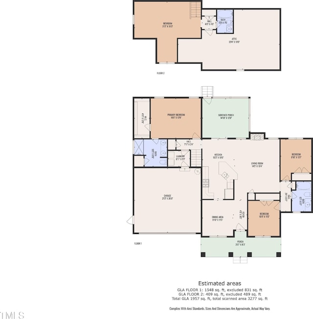 450 Cotton Mill Dr, Zebulon, NC 27597 - view of room layout
