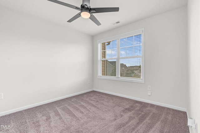 7817 Elmshire Way, Raleigh, NC 27616 - unfurnished room with carpet and a ceiling fan