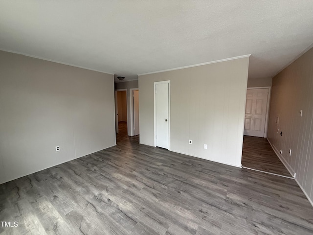 306 N Discovery St Unit A, B, C, D, Rocky Mount, NC 27801 - unfurnished room with wood finished floors and ornamental molding