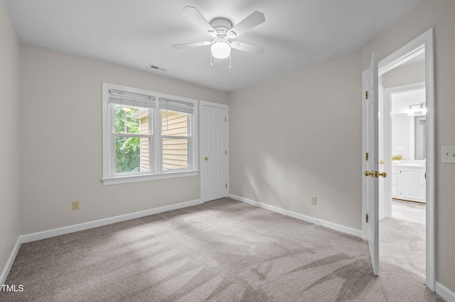 3 Fieldcrest Ct, Durham, NC 27713 - empty room with carpet and ceiling fan