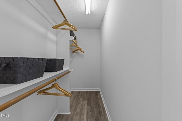 4812 Morecambe Way, Apex, NC 27539 - spacious closet with dark wood-type flooring