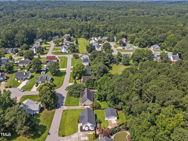 4812 Morecambe Way, Apex, NC 27539 - aerial overview of property's location with nearby suburban area