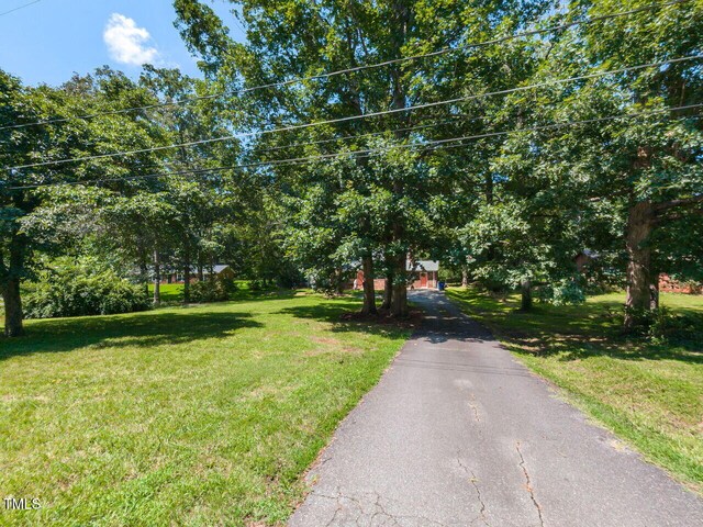 1831 Washington Dr, Hillsborough, NC 27278 - view of front of home featuring a front yard
