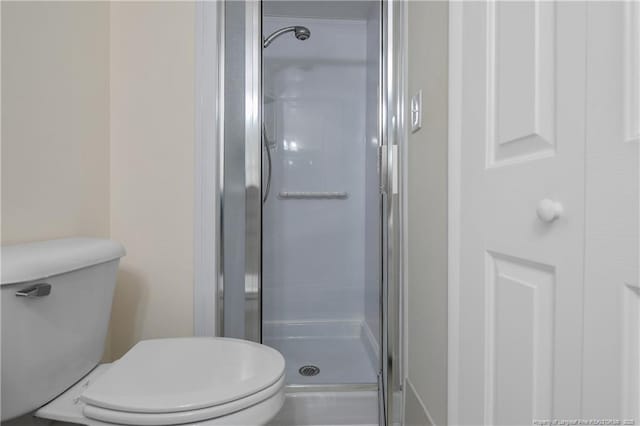 1100 Clarendon St Unit 303, Fayetteville, NC 28305 - full bathroom with toilet and a shower stall