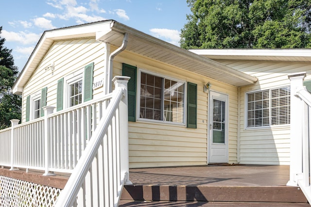 5807 Craig Rd, Durham, NC 27712 - view of wooden deck