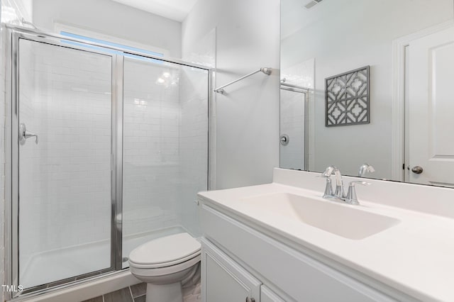3409 Table Mountain Pine Dr, Raleigh, NC 27616 - full bathroom featuring vanity and a shower stall
