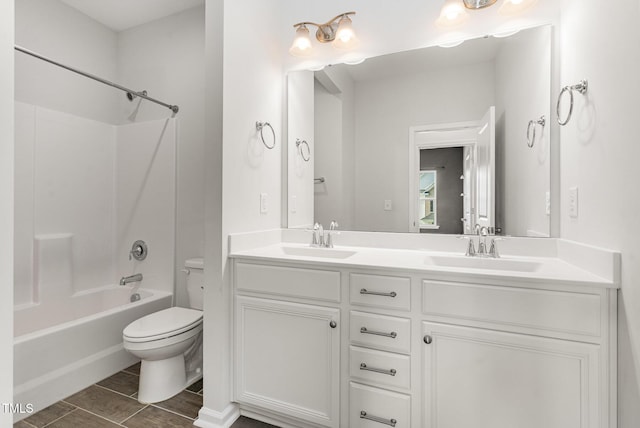 3409 Table Mountain Pine Dr, Raleigh, NC 27616 - full bathroom with double vanity and bathing tub / shower combination