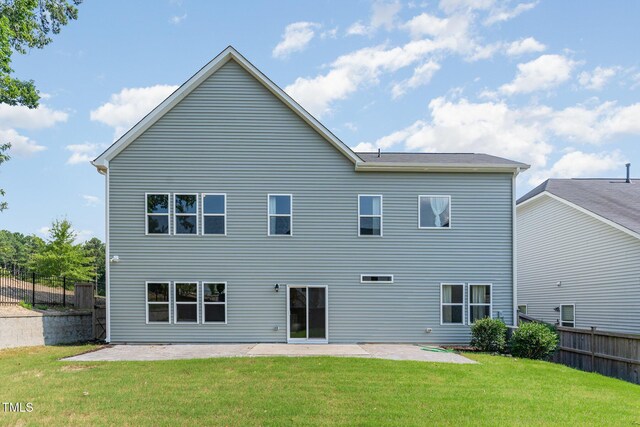 3409 Table Mountain Pine Dr, Raleigh, NC 27616 - back of house featuring a patio