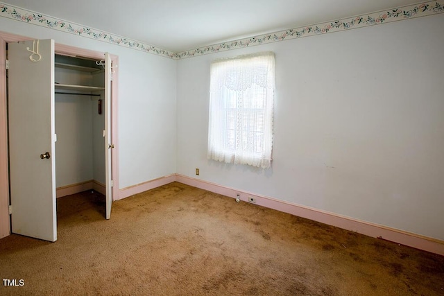 205 Forest Rd, Oxford, NC 27565 - unfurnished bedroom with carpet and a closet