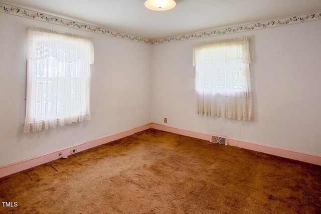 205 Forest Rd, Oxford, NC 27565 - carpeted spare room featuring baseboards