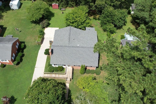 205 Forest Rd, Oxford, NC 27565 - view from above of property