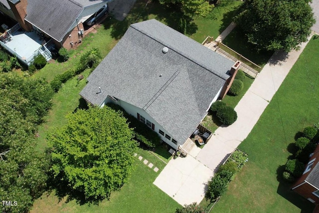 205 Forest Rd, Oxford, NC 27565 - view from above of property