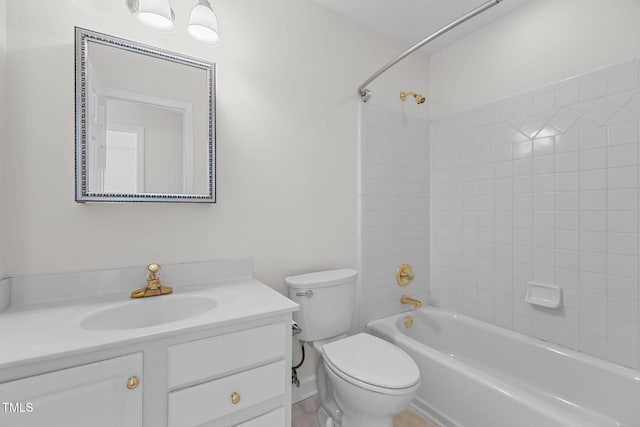 1401 Patterson Grove Rd, Apex, NC 27502 - bathroom with vanity and bathtub / shower combination