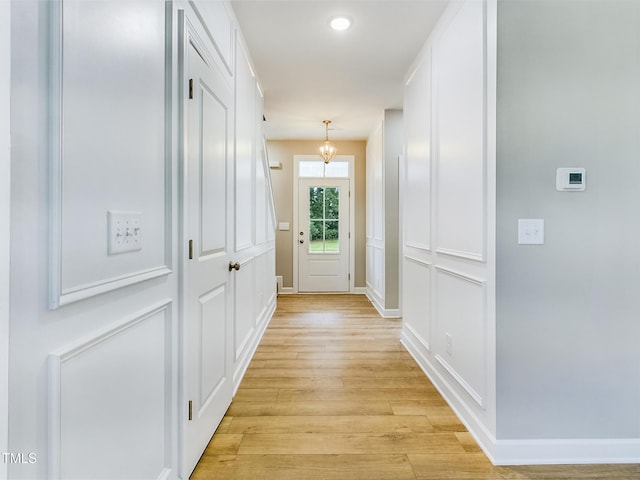 197 Delma Grimes Rd, Coats, NC 27521 - corridor featuring light wood-style flooring