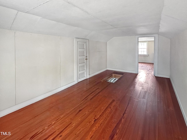 1116 E Martin St, Raleigh, NC 27610 - bonus room with vaulted ceiling and wood finished floors