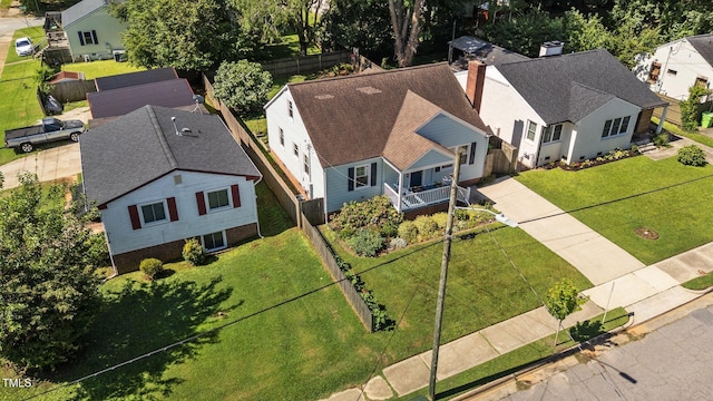 1116 E Martin St, Raleigh, NC 27610 - aerial perspective of suburban area