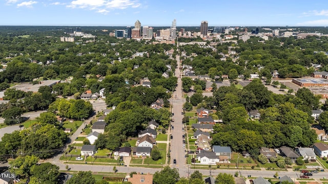 1116 E Martin St, Raleigh, NC 27610 - aerial view of a tree filled landscape