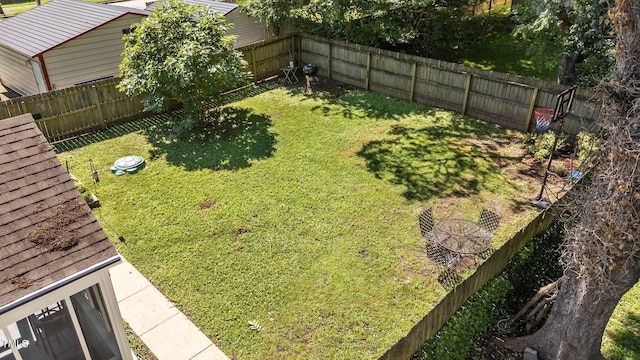 1116 E Martin St, Raleigh, NC 27610 - view of fenced backyard