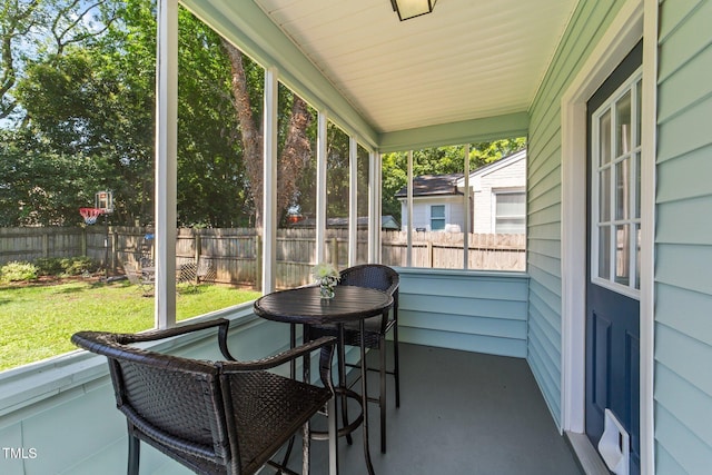 1116 E Martin St, Raleigh, NC 27610 - view of sunroom