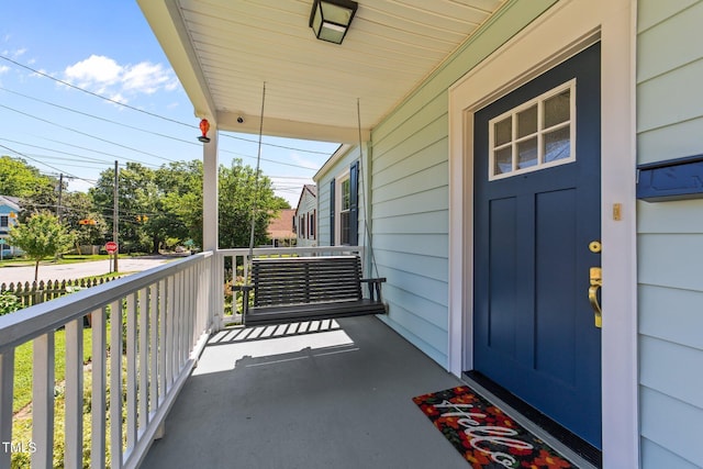 1116 E Martin St, Raleigh, NC 27610 - doorway to property with covered porch