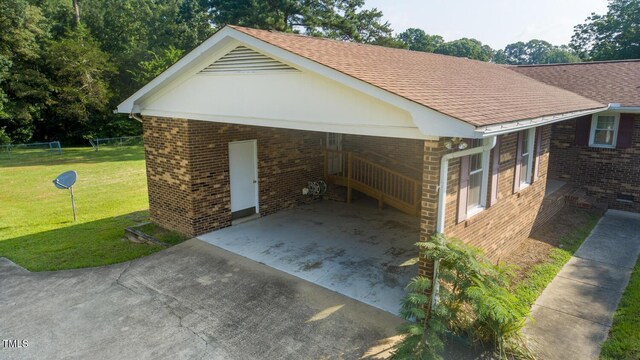 410 Sherron Rd, Durham, NC 27703 - garage with driveway