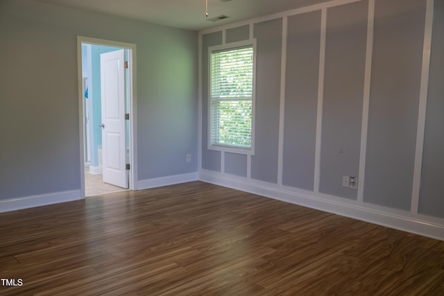 4921 Sweet Shade Trl, Raleigh, NC 27616 - empty room featuring wood finished floors and baseboards