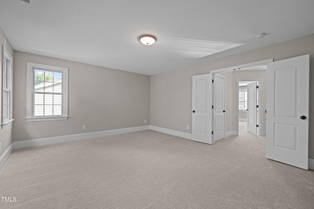3005 Canopy Woods Dr, Apex, NC 27539 - unfurnished bedroom with light colored carpet