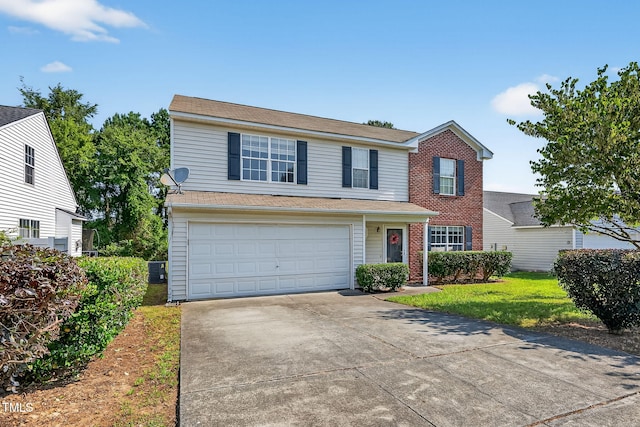 4017 Rothfield Ln, Raleigh, NC 27616 - traditional-style house with concrete driveway and a garage