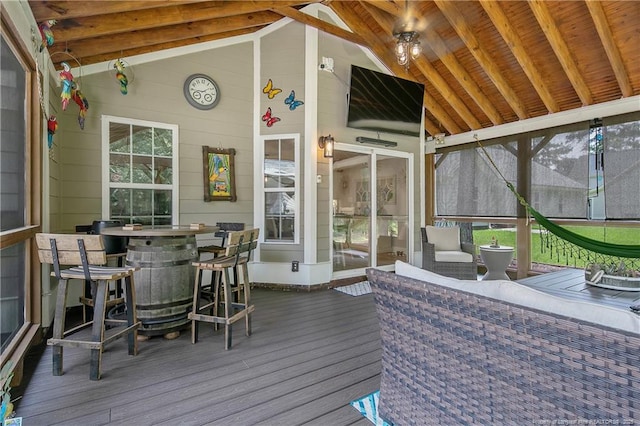 72 Orchard Falls Dr, Spring Lake, NC 28390 - view of sunroom